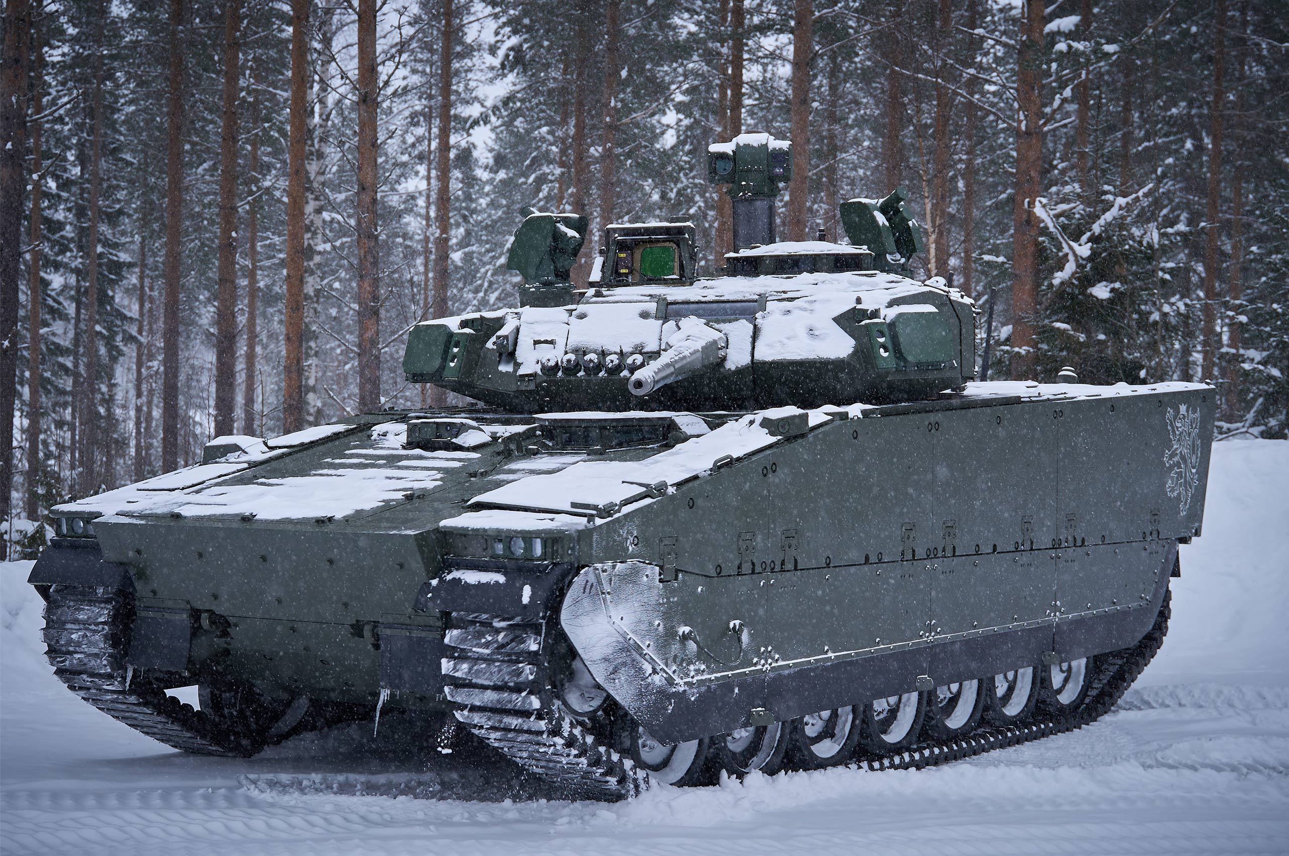 Integrace a kompletace vozidel CV90 